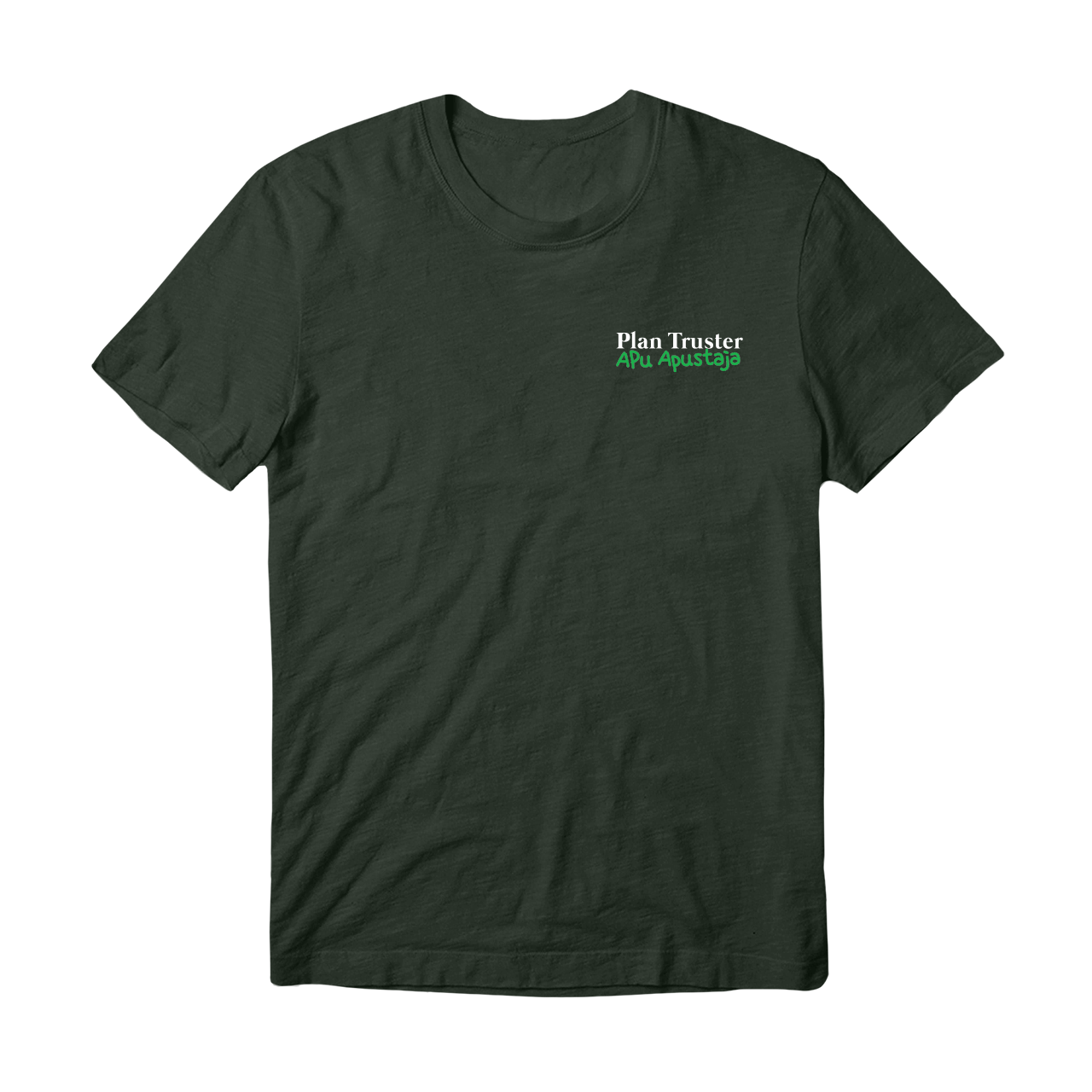 APU | PLAN TRUSTER TEE (DARK GREEN)