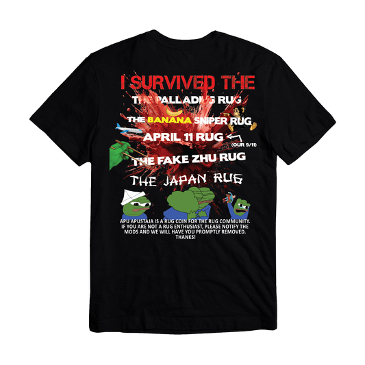 APU | SURVIVAL TEE (BLACK)
